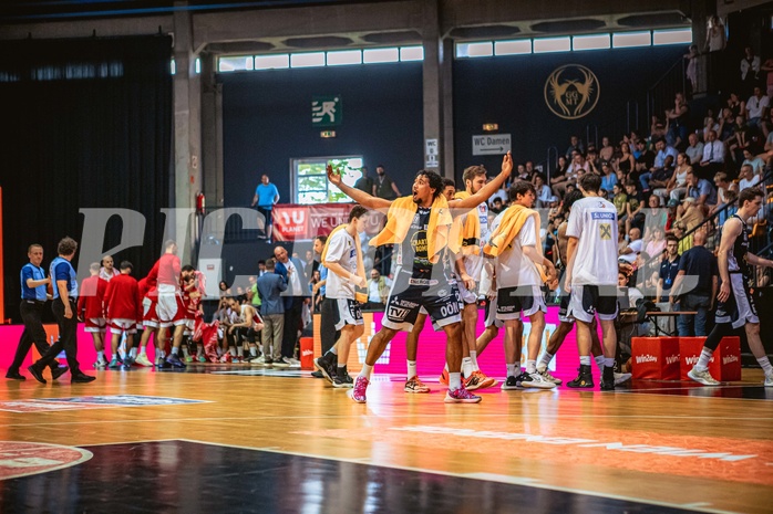Basketball, Win2Day Superliga 2022/23, Playoff, Finale Spiel 4, BC Vienna, Gmunden Swans, 
