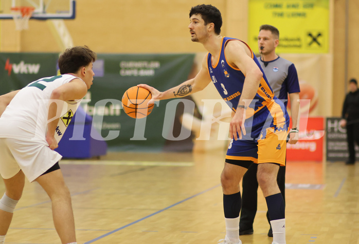 Basketball Zweite Liga 2024/25, Grunddurchgang 14.Runde Dornbirn Lions vs. BBU Salzburg



