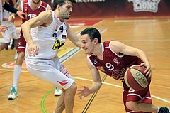 Basketball ABL 2015/16 Grunddurchgang 35.Runde Traiskirchen Lions vs. WBC Wels