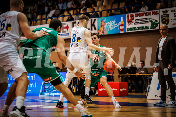 Basketball, Basketball Austria Cup 2022/23, Achtelfinale, Oberwart Gunners, Kapfenberg Bulls, 