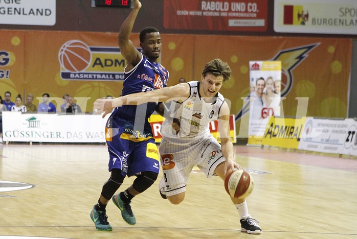 Basketball ABL 2015/16 Grunddurchgang 26.Runde  Güssing Knights vs Kapfenberg Bulls