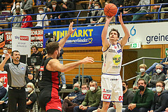 Basketball Superliga 2021/22, Grunddurchgang 9.Runde Gmunden Swans vs. BC Vienna