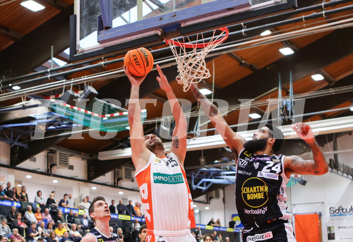 Basketball Superliga 2023/24, Grunddurchgang 2.Runde Klosterneuburg Dukes vs. Gmunden Swans


