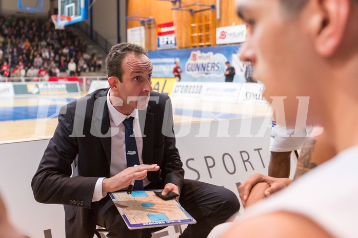 Basketball ABL 2015/16 Grunddurchgang 13.Runde Oberwart Gunners vs. Traiskirchen Lions