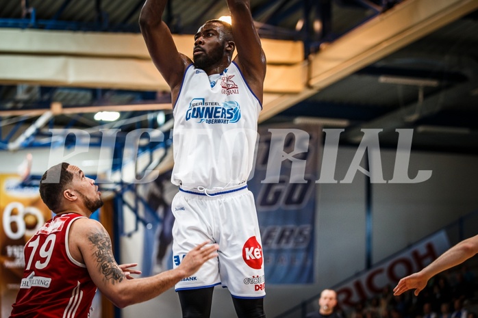 Basketball, ABL 2018/19, Playoff VF Spiel 1, Oberwart Gunners, BC Vienna, Christopher Tawiah (14) Basketball, ABL 2018/19, Playoff VF Spiel 1, Oberwart Gunners, BC Vienna, Christopher Tawiah (14)