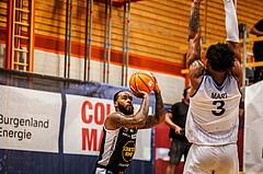Basketball, win2day Basketball Superliga 2024/25, Playoffs Halbfinale 4. Spiel
, BBC Nord Dragonz, Gmunden Swans, Devon Cooper (1)