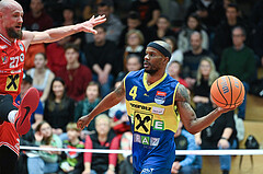 Basketball, Superliga 2024/25, Grunddurchgang 14.Runde, Flyers Wels vs. UBSC Graz,
