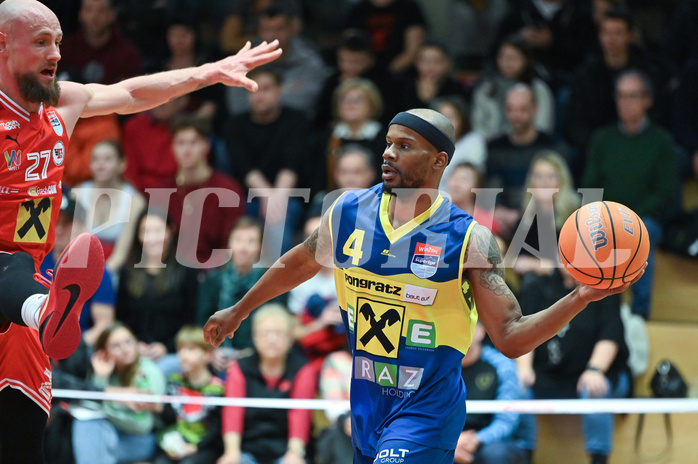 Basketball, Superliga 2024/25, Grunddurchgang 14.Runde, Flyers Wels vs. UBSC Graz,