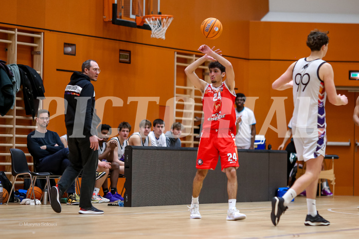 11.01.2025 Österreichischer Basketballverband 2024/25, SLMU19, Vienna United vs BC Vienna