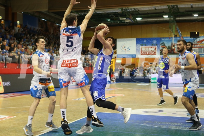 Basketball ABL 2017/18, Playoff Finale Spiel 5 Kapfenberg Bulls vs. Gmunden Swans