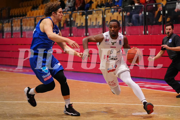 Basketball Superliga 2021/22, Grundduchgang 8.Runde , Kapfenberg Bulls vs. Timberwolves