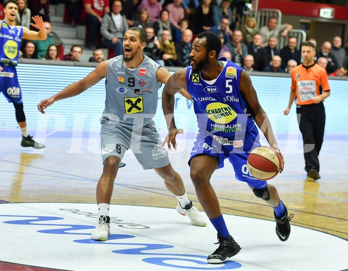 Basketball ABL 2016/17, Grunddurchgang 20.Runde WBC Wels vs. Gmunden Swans


