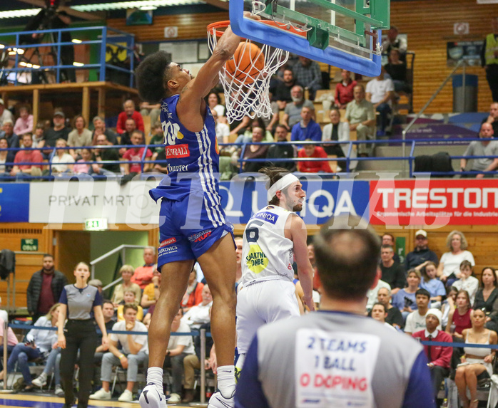 Basketball Superliga 2024/25, 8.Plazierungsrunde Gmunden Swans vs. Oberwart Gunners