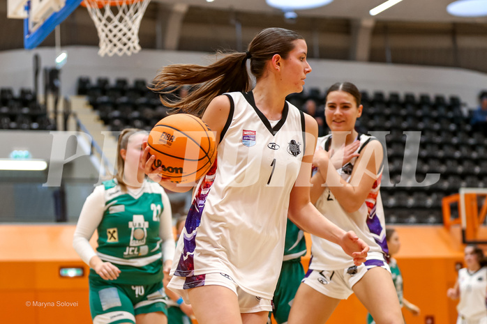 26.01.2025 Österreichischer Basketballverband 2024/25, SLWU19, Vienna United vs. UBI Graz