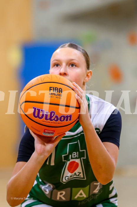 07.12.2024 Österreichischer Basketballverband 2024/25, SLWU14, Basket Flames UNION vs. UBI Graz

