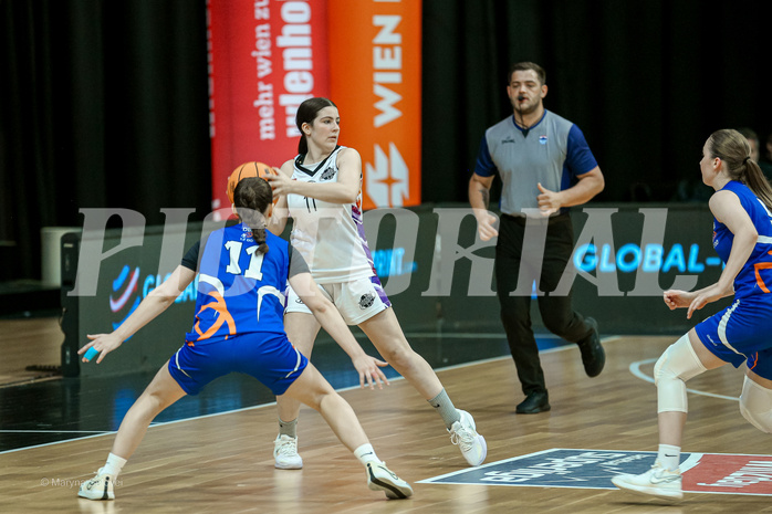 04.05.2025 Österreichischer Basketballverband 2024/25, SLWU19 Vienna United vs. DBB Basketgirls Wels