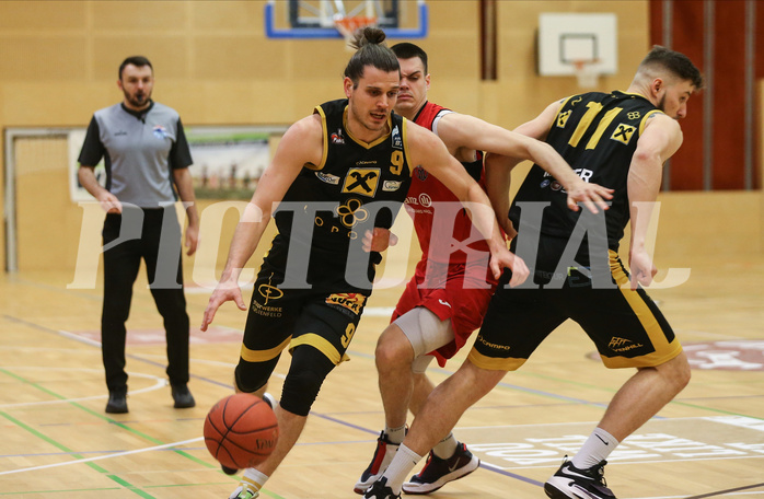 Basketball Zweite Liga 2021/22, Grunddurchgang 19.Runde Mistelbach Mustangs vs. Fürstenfeld Panthers