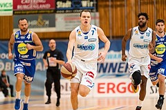 Basketball, ABL 2017/18, Grunddurchgang 13.Runde, Oberwart Gunners, Gmunden Swans, Sebastian Käferle (7)