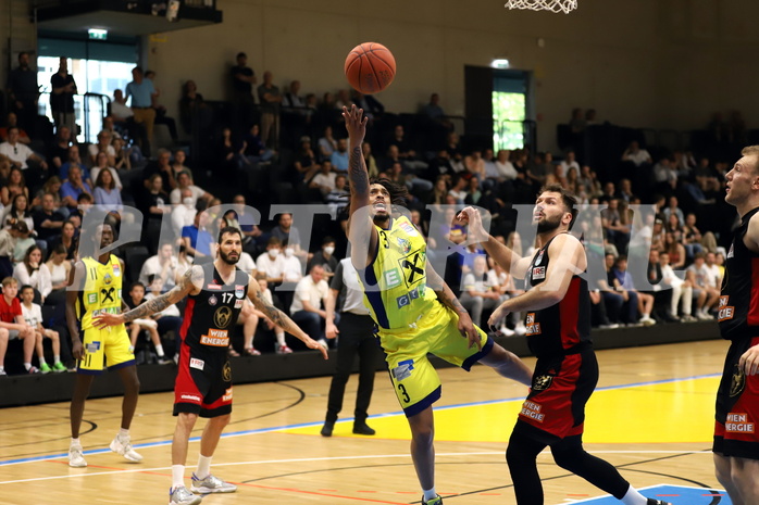 Basketball Superliga 2021/22, Playoffs, Halbfinale Spiel 2, UBSC Raiffeisen Graz vs BC GGMT Vienna