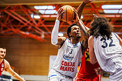 Basketball, win2day Basketball Superliga 2024/25, Playoffs Viertelfinale 2. Spiel
, BBC Nord Dragonz, Flyers Wels, Rayshawn Mart (3)