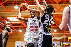 Basketball, win2day Basketball Superliga 2024/25, Playoffs Halbfinale 2. Spiel
, BBC Nord Dragonz, Gmunden Swans, Jalen Green (22)