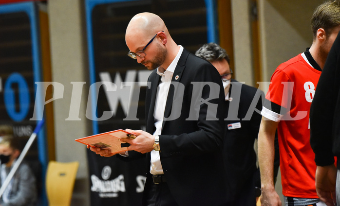 Basketball Superliga 2021/22, Grunddurchgang 14. Runde Flyers Wels vs. GGMT Vienna