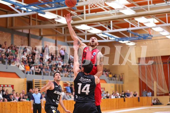 Basketball Zweite Liga 2022/23, Playoff, Finale Spiel 1 Mistelbach Mustangs vs. Güssing Blackbirds