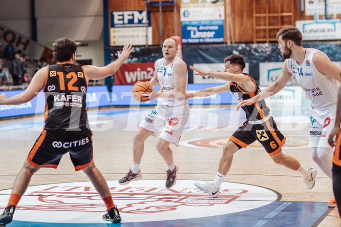 Basketball, Basketball Superliga 2023/24, Grunddurchgang 22.Runde, Oberwart Gunners, F