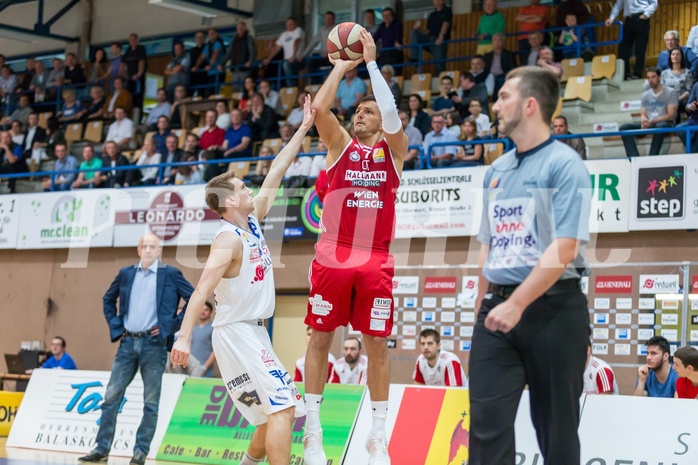 Basketball ABL 2015/16 Playoff Halbfinale Spiel 1 Oberwart Gunners vs. BC Vienna