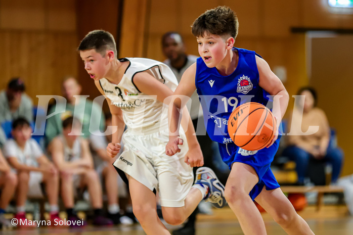 09.11.2024 Österreichischer Basketballverband 2024/25, SLMU14, Basket Flames WAT vs STARS Basketball