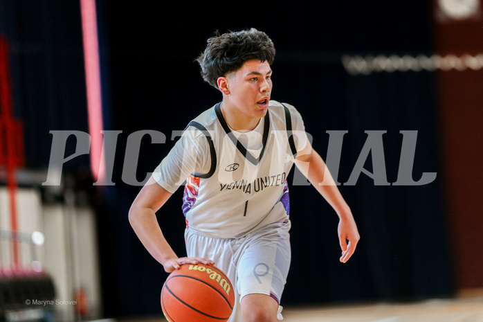 23.03.2025 Österreichischer Basketballverband 2024/25, SLMU16, Post SV Wien vs. Basket Dukes