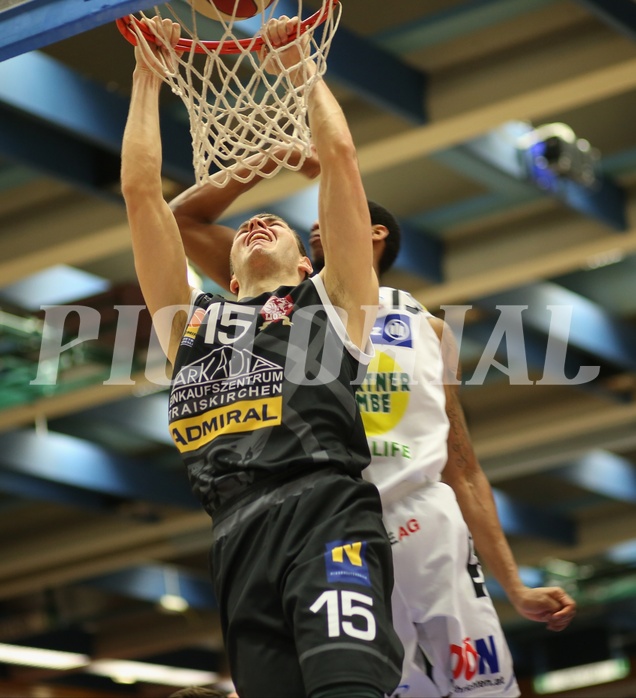 Basketball ABL 2015/16 Grunddurchgang 24.Runde Gmunden Swans vs. Traiskirchen Lions



