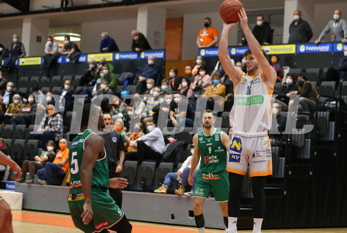 Basketball Superliga 2021/22, Grunddurchgang 10.Runde Klosterneuburg Dukes vs. Kapfenberg Bulls