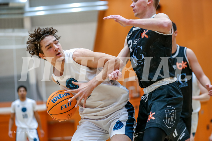 26.01.2025 Österreichischer Basketballverband 2024/25, SLMU19, Vienna Timberwolves vs. Basket Dukes