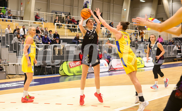 Basketball Damen Superliga 2023/24, Grunddurchgang 9.Runde SKN St. Pölten vs. Vienna United