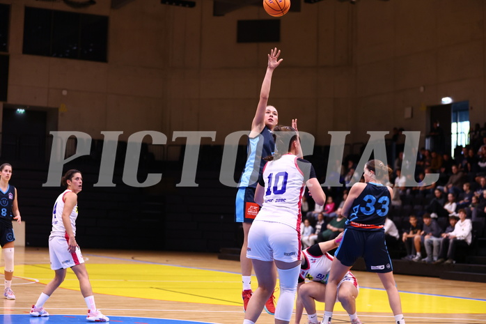 29.09.2024, Graz, Raiffeisen Sportpark, Basketball Damen Superliga 2024/25, Grunddurchgang, 1.Runde, UBSC-DBBC Graz - Vienna Timberwolves,  
