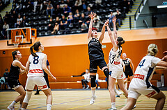 Basketball, Win2Day Basketball Damen Superliga 2024/25, Grunddurchgang 14.Runde, Vienna Timberwolves, Basket Flames, Anna Boruta (11)