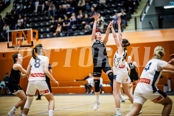 Basketball, Win2Day Basketball Damen Superliga 2024/25, Grunddurchgang 14.Runde, Vienna Timberwolves, Basket Flames, Anna Boruta (11)