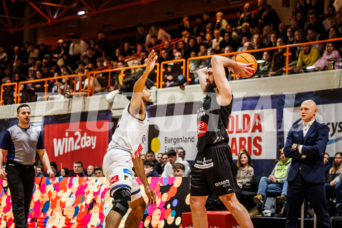 Basketball, win2day Basketball Superliga 2024/25, Grunddurchgang Runde 15, BBC Nord Dragonz, Kapfenberg Bulls, 