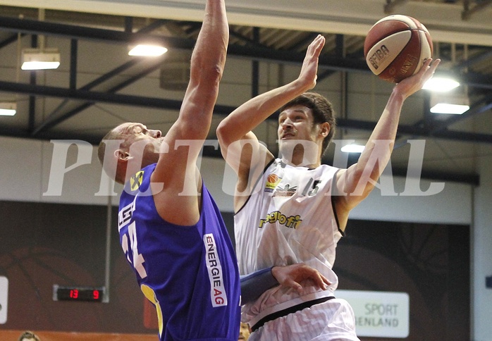 Basketball ABL 2015/16 Grunddurchgang 31.Runde  Güssing Knights vs Gmunden Swans
