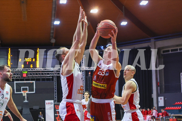 Basketball Superliga 2022/23, Grunddurchgang 12.Runde BC Vienna vs. Traiskirchen Lions


