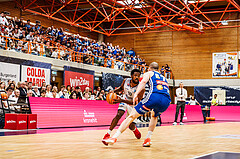 Basketball, win2day Basketball Superliga 2024/25, Playoffs Finale 2. Spiel
, BBC Nord Dragonz, Oberwart Gunners, Austen Awosika (10)