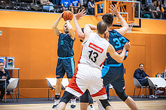 Basketball, Win2Day Superliga 2022/23, Grunddurchgang 6.Runde, Vienna D.C. Timberwolves, BC GGMT Vienna, Jakob Szkutta (10)