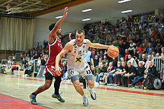 Basketball, Superliga 2024/25, Grunddurchgang 5.Runde, Flyers Wels vs. BC Vienna,
