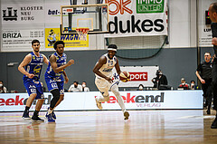 Basketball, Basketball Austria Cup 2020/21, Finale, Oberwart Gunners, Gmunden Swans, Quincy Diggs (13)