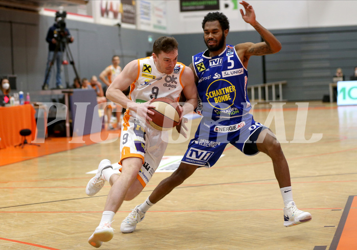 Basketball Superliga 2020/21, 8. Plazierungsrunde Klosterneuburg Dukes vs. Gmunden Swans


