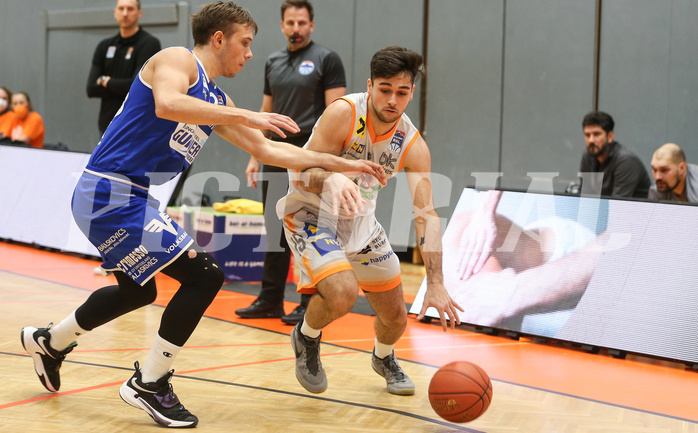 Basketball Superliga 2021/22, 7. Plazierungsrunde Klosterneuburg Dukes vs. Oberwart Gunners


