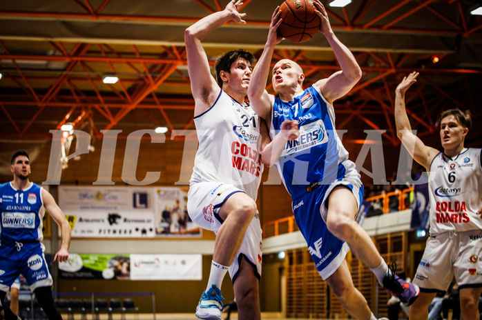 Basketball, Basketball Austria Cup 2022/23, Viertelfinale, BBC Nord Dragonz, Oberwart Gunners, 