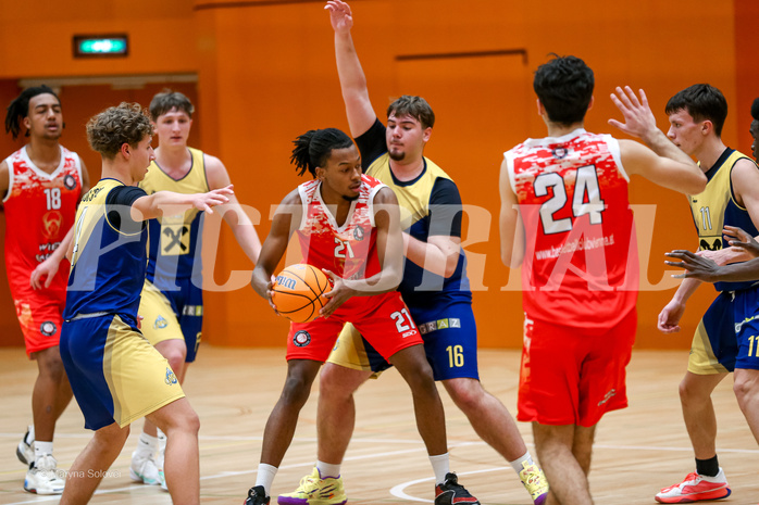 19.01.2025 Österreichischer Basketballverband 2024/25, SLMU19, BC Vienna vs UBSC Gratzer Stahl Graz