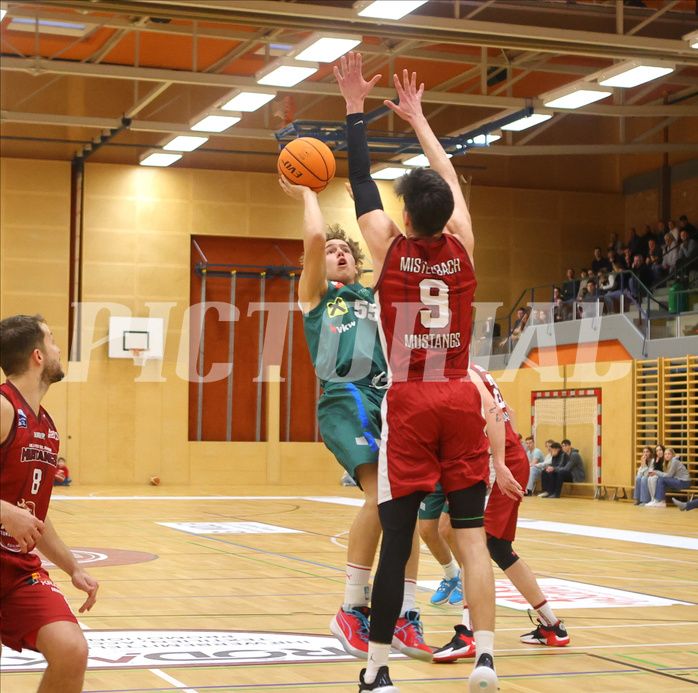 Basketball Zweite Liga 2023/24, Grunddurchgang 16.Runde Mistelbach Mustangs vs. Dornbirn Lions



